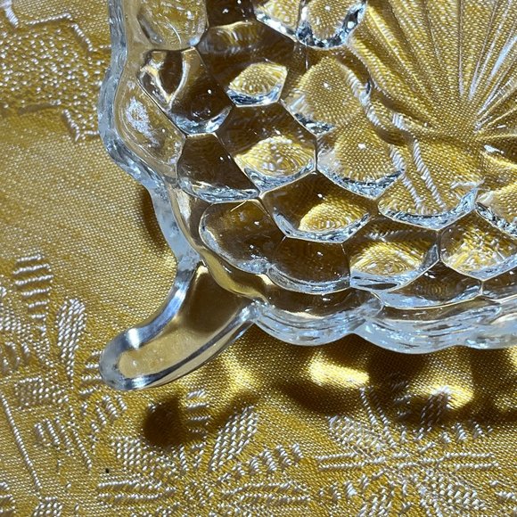 Vintage Anchor Hocking Grape Cluster Dish, Serving Dish, Trinket Dish - 7 ounces - Picture 3 of 10